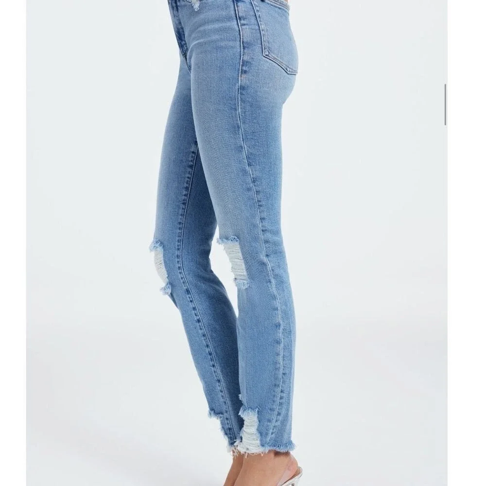 NWT Good‎ AmericanGOOD CLASSIC raw hem size 14 - Picture 12 of 14